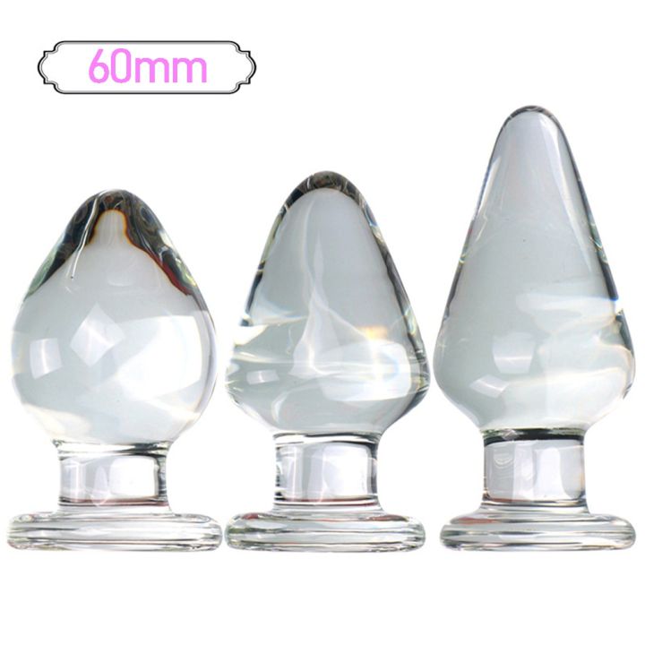 Privacy Ship]Large Crystal Butt Plug Big Pyrex Vagina Ball 60mm Glass Anal  Dildo Bead Adult Sex Toys for Women Men Gay sex toy | Lazada PH
