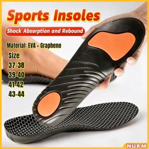 Nurm 1Pair Sports Insoles for Men Women Soft Massage Shoe Pads Deodorant Breathable Running Insoles