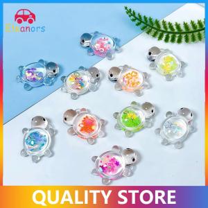 [Eleanor] 1PC Garden Fish Tank Miniatures Ornaments Mini Luminous Glitter Turtle Home Decoration Landscaping Crafts Glowing Turtle