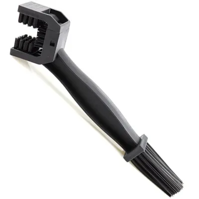 【COD&Fast Delivery】Professional Motorcycle Chain Brush Encryption Universal Highway Bike Chain Cleaner Easy To Use Dual-Head Design Mountain Bike Chain Brush Cleaner for Honda Adv 150 Mt09 2021 Gs 1250 Kawasaki Ninja 650 Nc750X