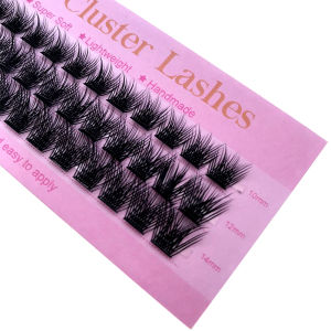FAIRYTIS Professional Individual C Curl 0.07mm Cluster Eyelashes Thick Natural Volume Segmented Eyelash Extension Makeup Supplies