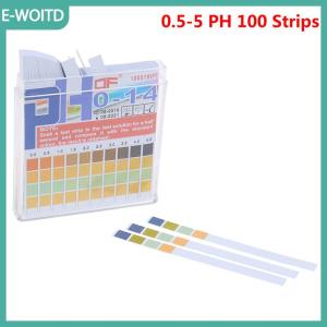 【E-WOITD】 Phổ pH Kiểm tra giấy Dải kiểm tra axit mức độ kiềm đo đầy đủ phạm vi 0-14