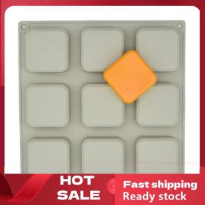 🚚【Local Express Delivery】🚚 9 Cavity Soap Molds Silicone Mold For Making Handmade Soap Lotion Bar Square Rectangle Reusable Silicone Soap Making Molds