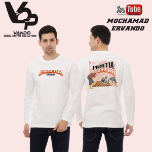 Baju Kaos Panitia Qurban Idul adha Vol 2 Lengan Panjang Hitam Cotton Combed 30s