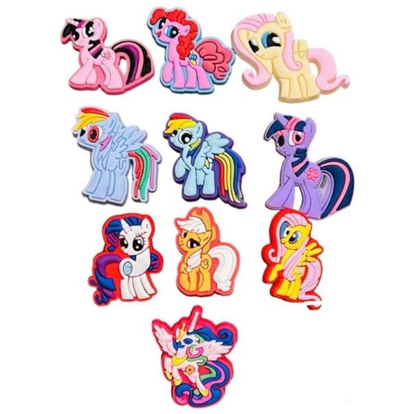 my little pony Croc Shoe Charms Pins Jibbitz for Crocs for pins