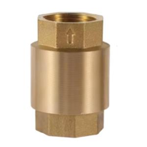 Female Threaded Single Way Connector DN20/DN15 Brass Thread Inline Spring Check Valves for Water Control Check Valves