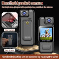 Action Camera Clip Camcorder Recorder Cycling Enforcement Law Portable Recorder WiFi Back HD 4K. 