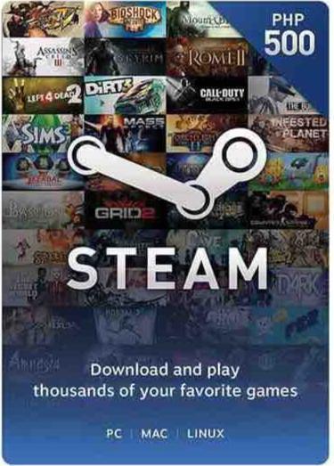 500 Steam Wallet Code Kaizen Gaming Steam Gift Card Digital Game