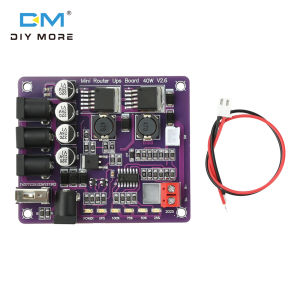 diymore Mini Router UPS Board 40W Battery Charging Board 11.1V Power Module USB Port