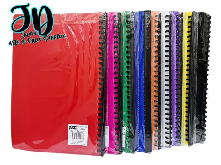 clear book folder sizes