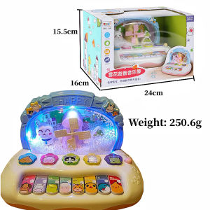 kids for music snowflake electronic organ infant and toddler educational music toy