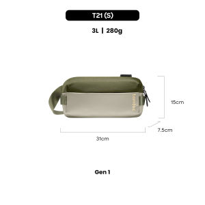 [HOT] tomtoc T21 Gen 1 Daily Sling Bag Men Crossbody Bag Chest Bag Fashion Tablet Bag