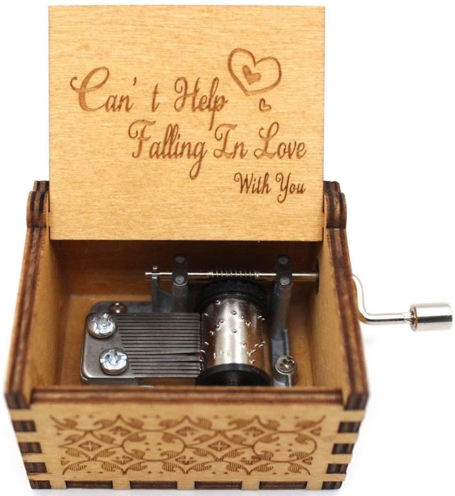 Amazon.com: Flamingo Wood Music Box, Antique Engraved Musical Boxes Case -  Gifts for Lover, Boyfriend, Girlfriend, Husband, Wife : Home & Kitchen