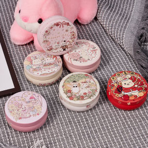 Ginca New Original Three-dimensional Pattern New Wedding Candy Box Drum Candy Box Baby 100 Days Gift Box Packing Small Round Box