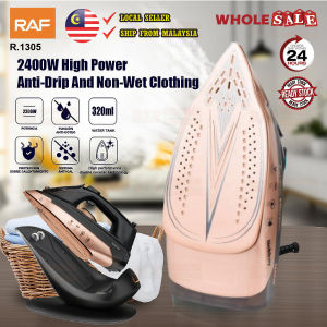 RAF Corded 2in1 Electric Steam Spray Iron with Stand Steamer Ironing Adjustable Temperature / Seterika Stim