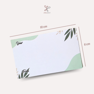 [GREETING CARD] ADDITIONAL Kartu Ucapan Tambahan Custom Isi Tulisan Atau Kosongan / Sambutan Ulang Tahun Pernikahan Ramadhan dan Lebaran Idul Fitri Untuk Hampers / Gift Kado Thank You Cart