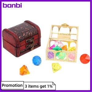 banbi Christmas gift AYLMER 【Flash Sale】Diving Gem Pool Toy 10 Big Colorful s with Treasure Pirate Box Swimming