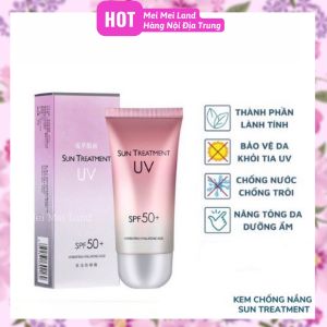 Kem chống nắng dưỡng da chống tia UV với tinh chất từ thiên nhiên chống tia UV Sun Treatment SPF 50+ - 60ml