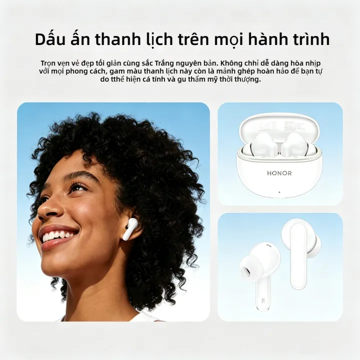 Tai nghe TWS HONOR Earbuds X10 Lite, Bluetooth 5.4, Chống ồn chủ động ANC sâu 42dB, Tai nghe nhét tai, Chống bụi và nước IP54, Thời gian phát nhạc lên đến 45 giờ | BigBuy360 - bigbuy360.vn Tai nghe TWS HONOR Earbuds X10 Lite, Bluetooth 5.4, Chống ồn chủ động ANC sâu 42dB, Tai nghe nhét tai, Chống bụi và nước IP54, Thời gian phát nhạc lên đến 45 giờ | BigBuy360 - bigbuy360.vn