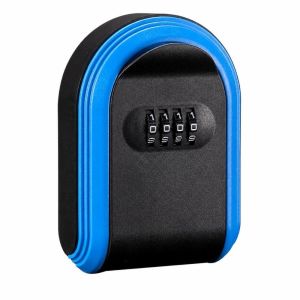 VALER Universal Fit Password Key Box Mechanical Combination Lock Full Plastic Key Lock Box Spare Key Waterproof Key Storage Box Outdoor