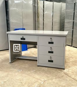 Bàn làm việc sắt sơn tĩnh điện – bàn học bàn vi tính giá rẻ