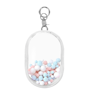 Mini Doll Pouch 10cm Pouch Doll Transparan Popmart Pouch Boneka PVC