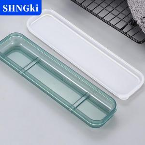 [COD] 🔥🔥🔥SHNGki Du Lịch Ngoài Trời Tái Sử Dụng Bộ Đồ Ăn Hộp Trường Nhà Khe Cắm Thiết Kế Thực Tế Dao Kéo Trong Suốt Bìa Lưu Trữ Hộp