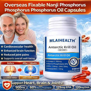 ✨ Krill Oil Capsules / Antarctic Omega-3 Softgels / Pure Marine Supplement For Heart and Joint Health / Natural EPA & DHA / South Pole Krill Oil Capsules