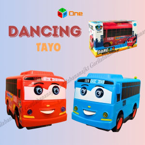 Mainan Anak Mobil Truk oleng Bus tayo Dancing ada lampu dan musik