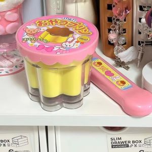 Thức Ăn Bánh Pudding Đồ Chơi Cho Ăn Để Bàn Trang Trí Dễ Thương Thạch Hồng Dâu Bộ Bánh Pudding Đồ Trang Trí Mô Hình Cho Trẻ Em Bé Gái