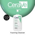 WATSON CeraVe Foaming Cleanser For Normal To Oily Skin For Face & Body 236ml, Deeply Cleanse and Refresh Your Skin. 