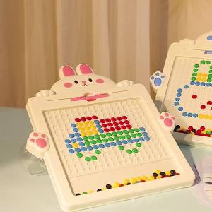 Montessori early education puzzle magnetic puzzle toys for children aged 3 to 6 and above intelligence 4 for boys and 5 for girls baby