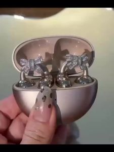 ไรน์สโตนสำหรับคลิปติดหูฟัง อุปกรณ์เสริมหูฟังแบบเปิดหู ถอดออกได้ ตกแต่ง DIY สวยงามสำหรับ Shokz TOZO