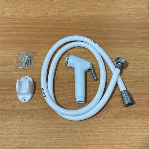 SHOWER BIDET TOILET 1 SET 120CM / JET SHOWER BIDET TOILET PUTIH / SEMPROTAN WC