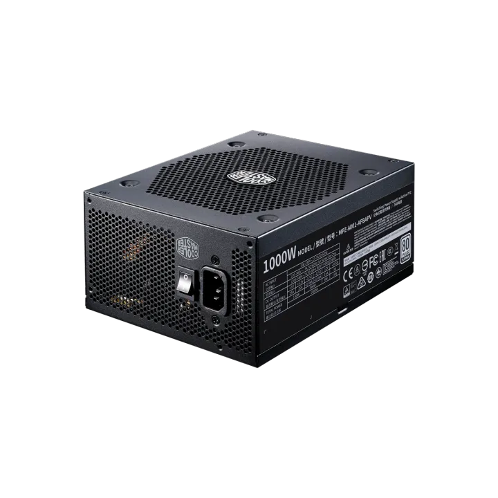 Cooler Master V1000 Platinum 1000w 80 Plus Fully Modular Power Supply / 1000watts 80+ Full Modular PSU