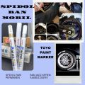 SPIDOL BAN MOTOR DAN MOBIL | TOYO PAINT PERMANEN | SPIDOL TOYO PAINT MARKER PERMANEN. 