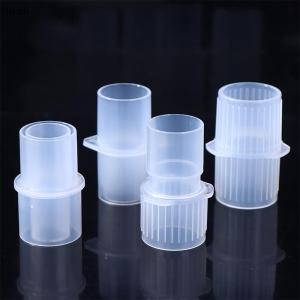 【Special price】Huan 15mm To 22mm Anesthesia Breathing Circuit Corrugated System Straight Connector Veterinary Tool PP Material