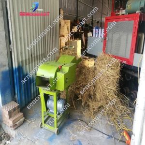 Máy Băm Rơm Ủ Nấm.Máy Băm Cỏ Voi Có Lô Cuốn Tự Động Giá Rẻ