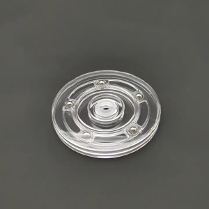 2 gói nhựa xoay hiển thị nền tảng 360 độ rõ ràng bàn xoay đa năng phòng khách nhà bếp tổ chức