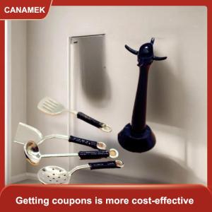 【CANAMEK】 Dollhouse treo thìa thìa súp thìa chao đồ dùng nhà bếp 5 mảnh thu nhỏ Mô hình nhà bếp Phụ kiện trẻ em giả vờ chơi đồ chơi