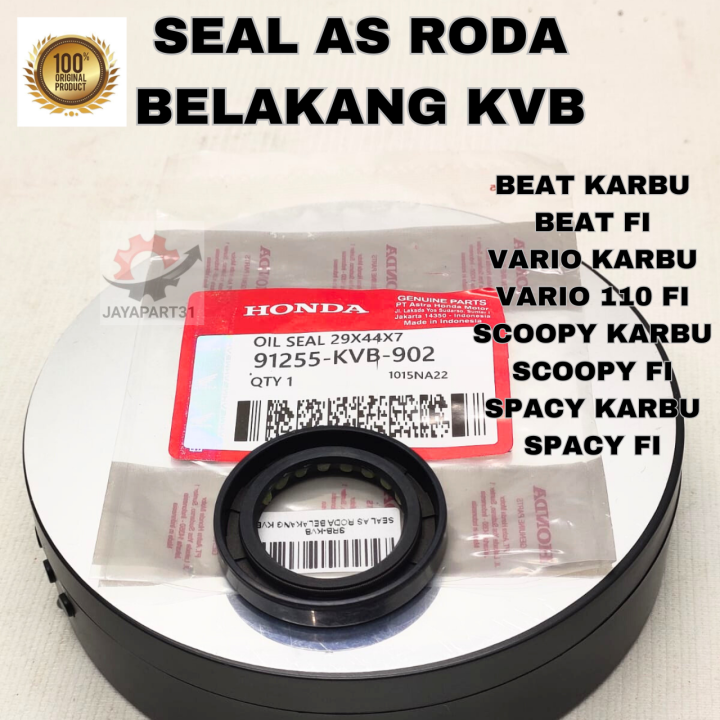 Seal Sil As Roda Belakang Honda Kvb Kualitas Asli Original Beat Vario