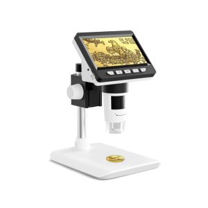 Professional Digital Microscope 1080P 50-1000X Magnification LED Rechargeable Microscope for Kids