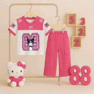 SETELAN ANAK PEREMPUAN JERSEY BAJU ANAK PEREMPUAN OUTFIT JERSEY