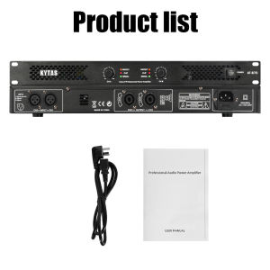 KYTAS Professional Digital Power Amplifier 550W x 2/4 Channels 8 Ohms for Home and Party Use