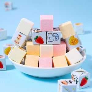 [sale] 100g KẸO VIÊN SỮA CHUA SẤY LẠNH/ kẹo viên nén sữa chua vị hoa quả/ kẹo sữa bò khô thơm ngon