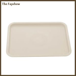 [The Fayshow] Rectangular Pallet Nordic Plastic Food Serving Tray Multiple Colors Storage Tray Household Kitchen Fruit Dessert Tray