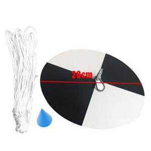 Secchi Disk Seccidisk 20 Cm Atou Mini Alat Uji Kekeruhan Air