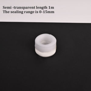 1/2/3M Self-adhesive Door Window Sealing Strip Glass Window Anti-collision Sound Insulation Rubber Strip Tape Door Bottom Insect-proof Stripe