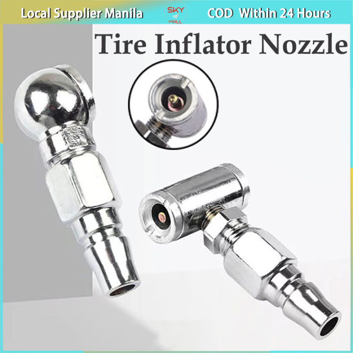 High Quality Car Tire Inflator Nozzle Car Air Chuck Double Head Tire