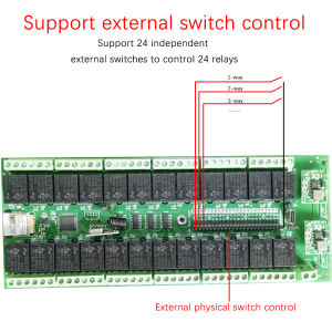 Tuya Thông Minh Hoặc cuộc sống thông minh Ứng Dụng 24-Cách Wifi/ZigBee Thông Minh Điều công tắc điều khiển Từ Xa Mô-đun 10A 2200W Wifi + RF 433Mhz Tiếp Sức mô-đun chuyển đổi Autogate Từ Xa Loại C 5V + DC7-27V 12V 24V Làm việc Với google trợ lý gia đình Al